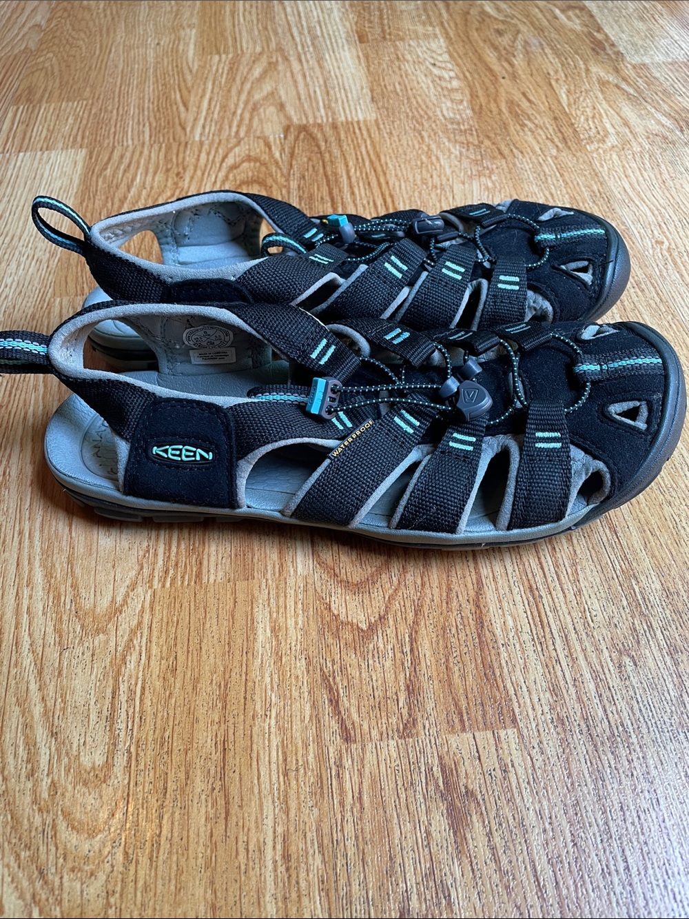 Keen Black Clearwater CNX Sandals